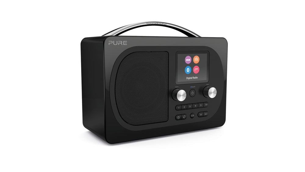 Pure Evoke H4 Prestige Edition Radio - Black