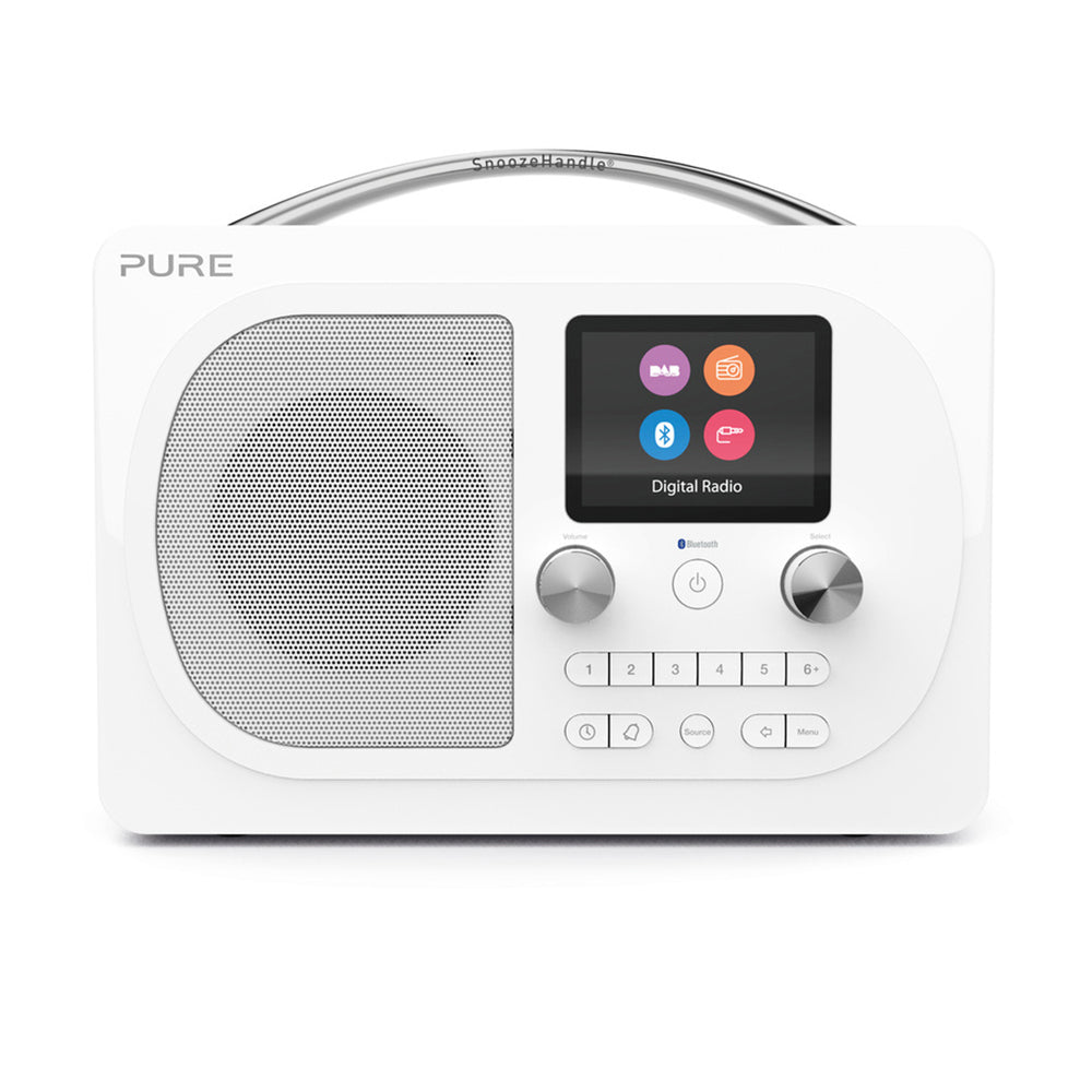 Pure Evoke H4 Prestige Edition Radio - White