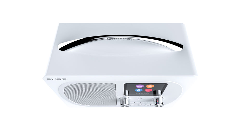 Pure Evoke H4 Prestige Edition Radio - White