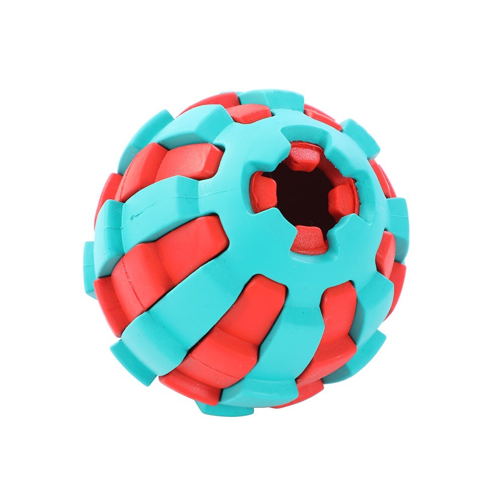 Paws And Claws 6.7x6.5x6.5cm Denta Chews Rubber Enrichment Ball Dog/Pet Toy