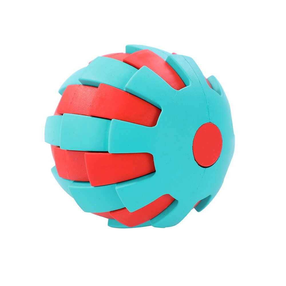Paws And Claws 6.7x6.5x6.5cm Denta Chews Rubber Enrichment Ball Dog/Pet Toy