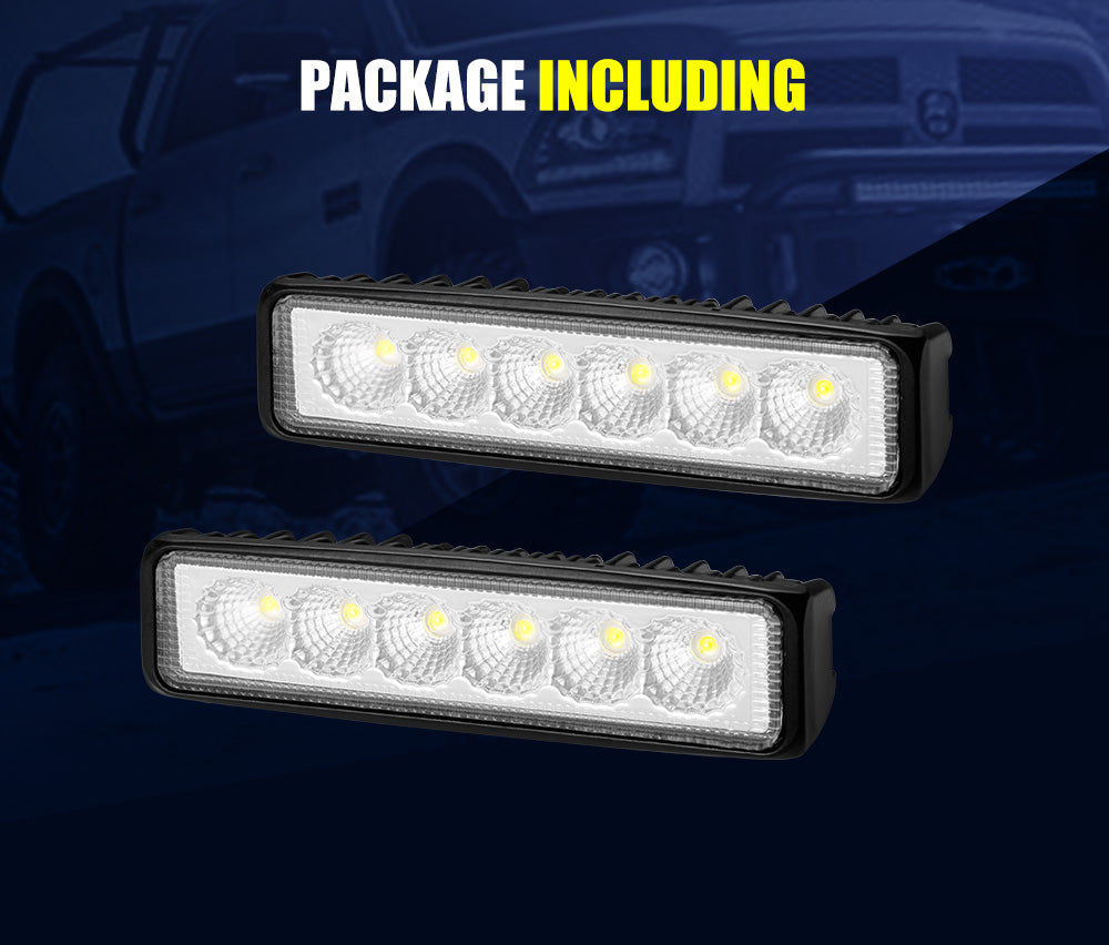 6inch Led Light Bar 1 Lux @ 40M IP68 3501 - 4000 lm