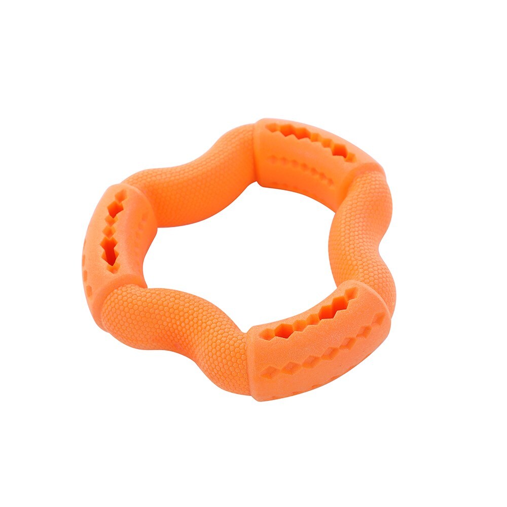 Paws &amp; Claws 12.3x12.3x3.1cm Fetch N&#39; Play Treat Ring Dog/Pet Toy Assorted