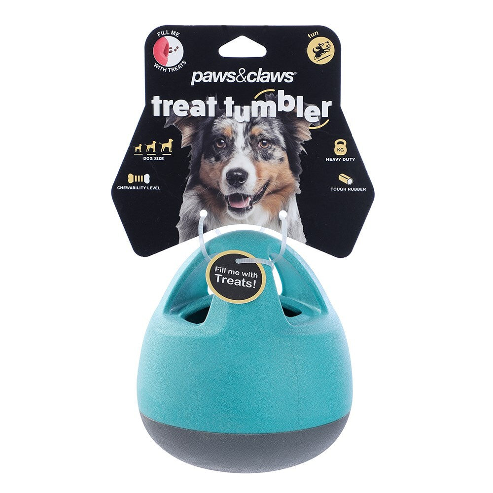 Paws &amp; Claws 13x14.3cm Tumbler Treat Dog/Pet Toy Assorted