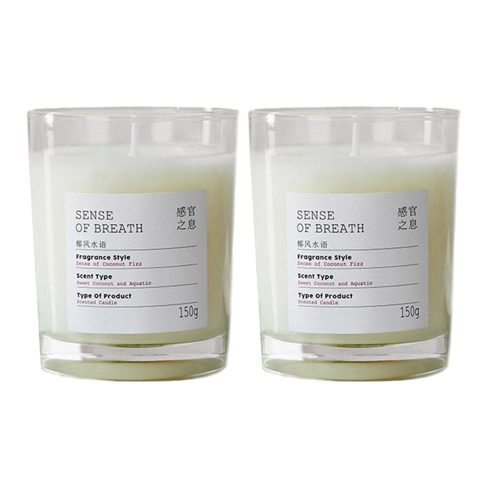Lifease Sense Series Scented Candle Aromatherapy Candles for Home Coconut Water Whisper for Home X 2Pack