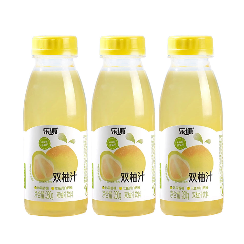 Leyuan Korean Grapefruit and Israeli White Grapefruit Juice Drink 280ml X3pack