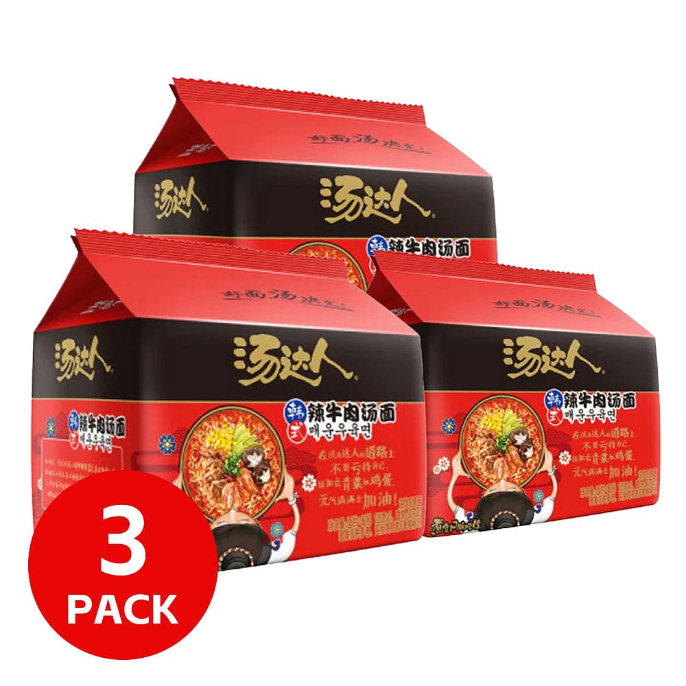 Nissin Raoh Korean Style Spicy Beef Ramen 125gX5bagsX3pack