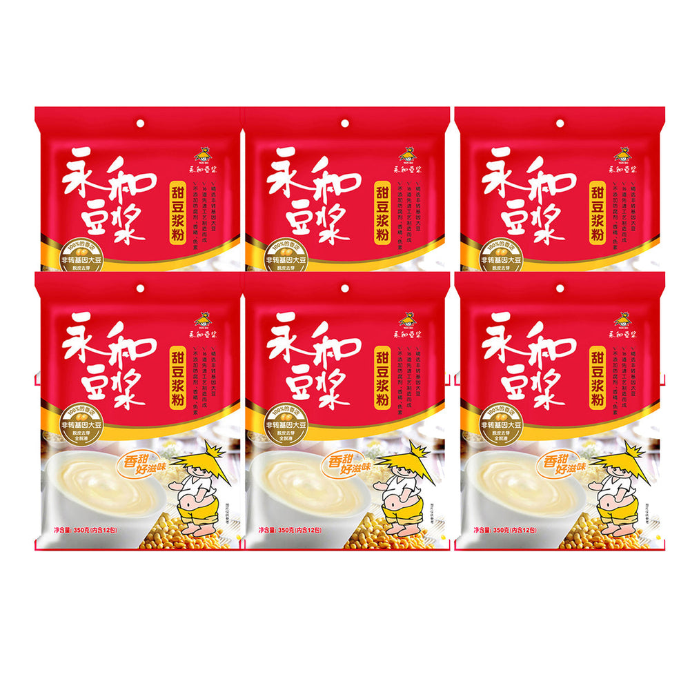 Yonho Instant Sweet Soymilk Powder Drink 350g X6pack