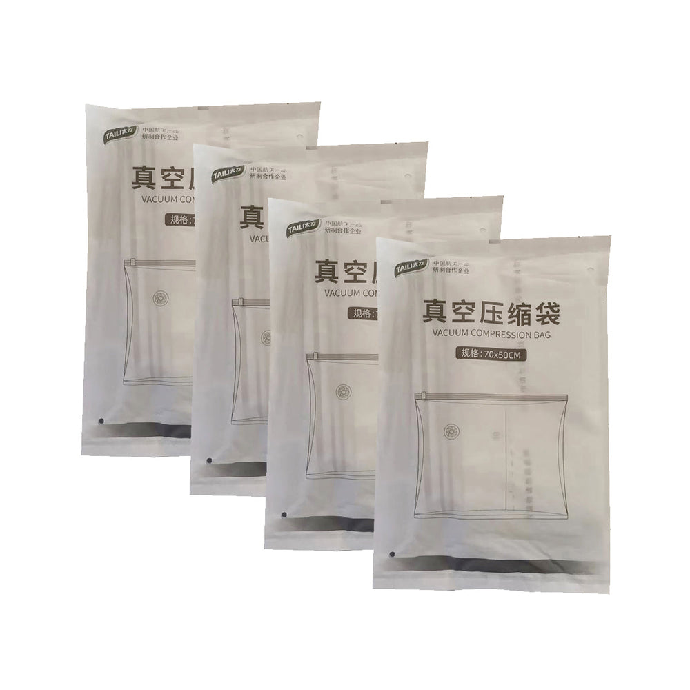 Taili Venus Partitioned Seal Compression Bags For Travel Space Saver Bags without Pump X4Pack