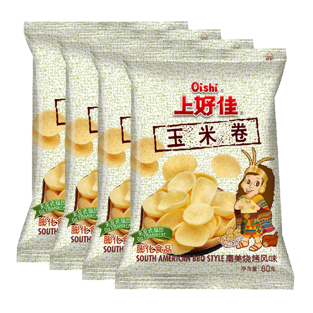 Oishi Core Taco Chips 80gX4Pack