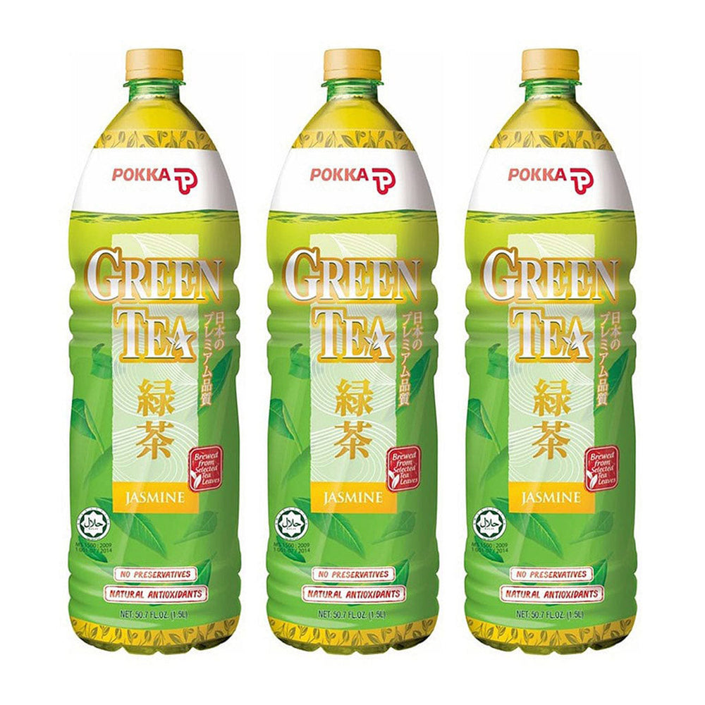 Pokka Jasmine Green Tea 1.5LX3Pack