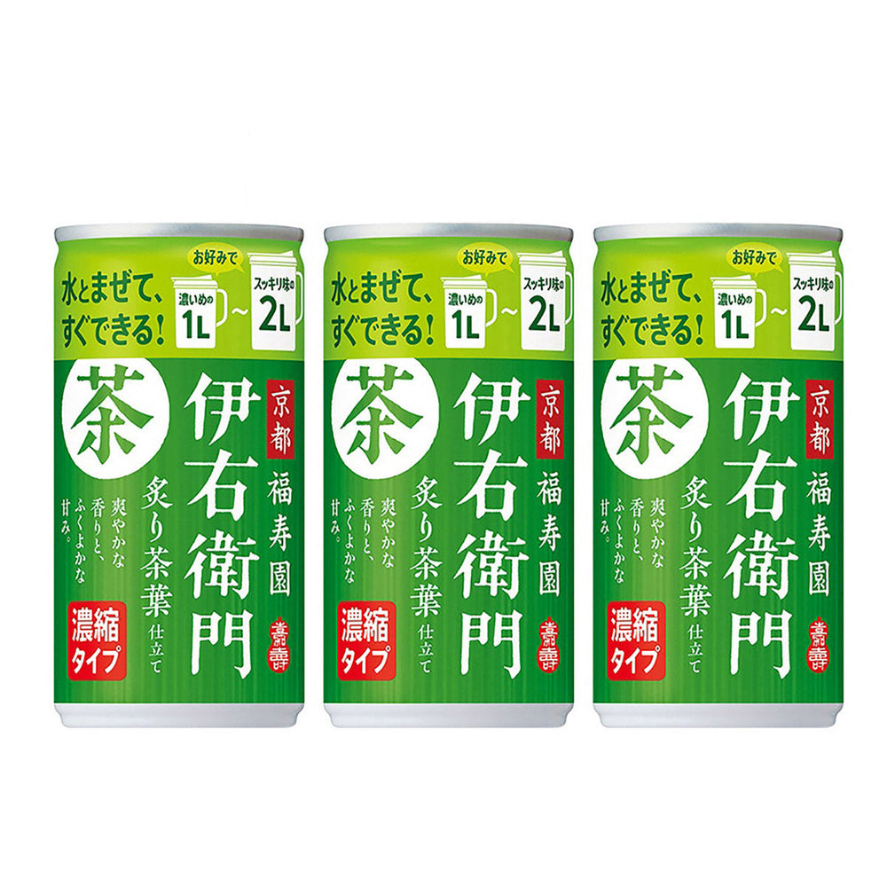 Suntory Iuemon Green Tea Drink 185ml X3pack