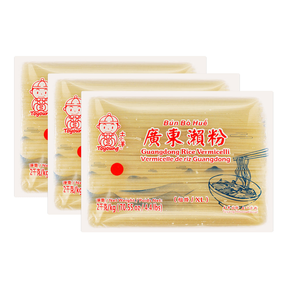 TOYOUNG Guangdong Rice Vermicelli 2kgX3Pack