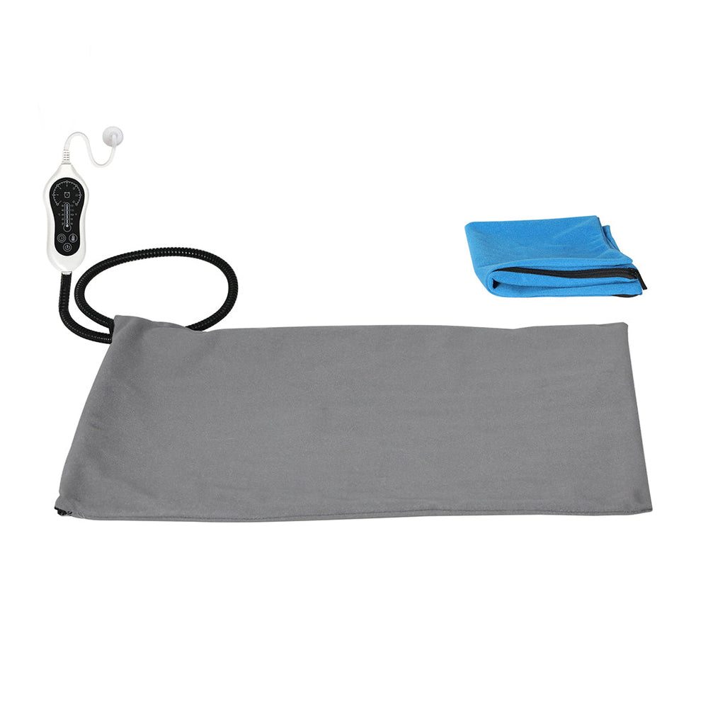 PaWz Pet Heater Bed Mat Electric Heated Blanket Pad Timer Removable Cover