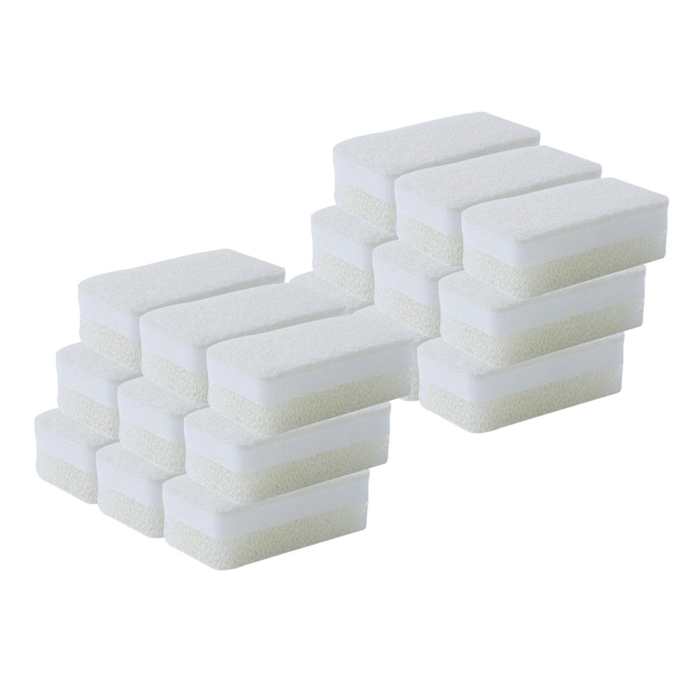 Lifease Three-Layer Composite Dishwashing Brush Dish Wash Sponge Non-Scratch Kitchen Sponge 9 Pieces X 2Pack