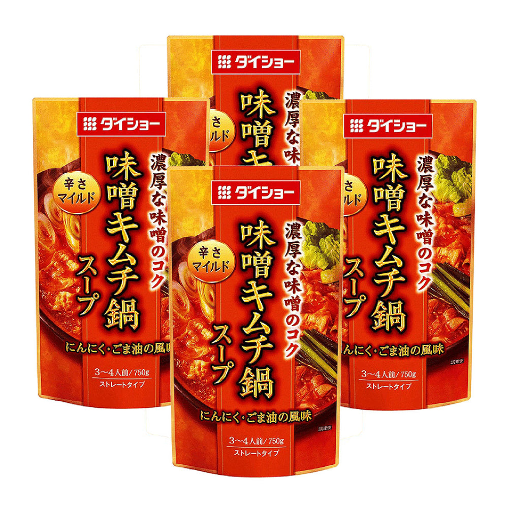 Daisho Kimchi Hot Pot Soup Base Spicy 750gX4Pack