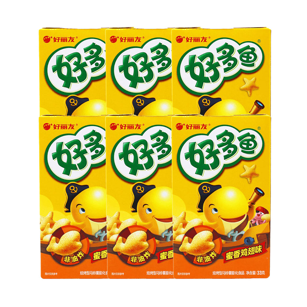 Orion Chicken Wing Flavor Cookies 33g X6Pack