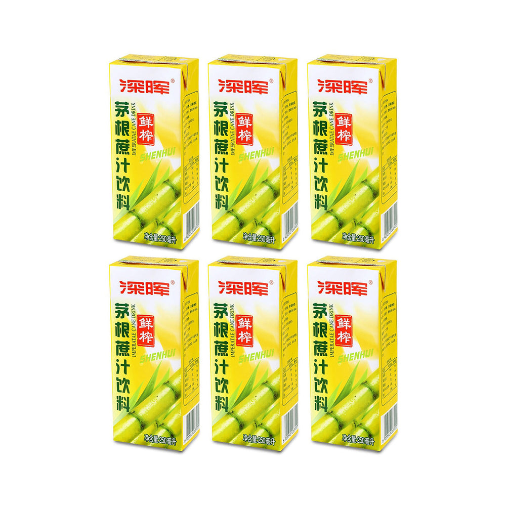 Shenhui Imperatae Cane Drink 250ml X6pack