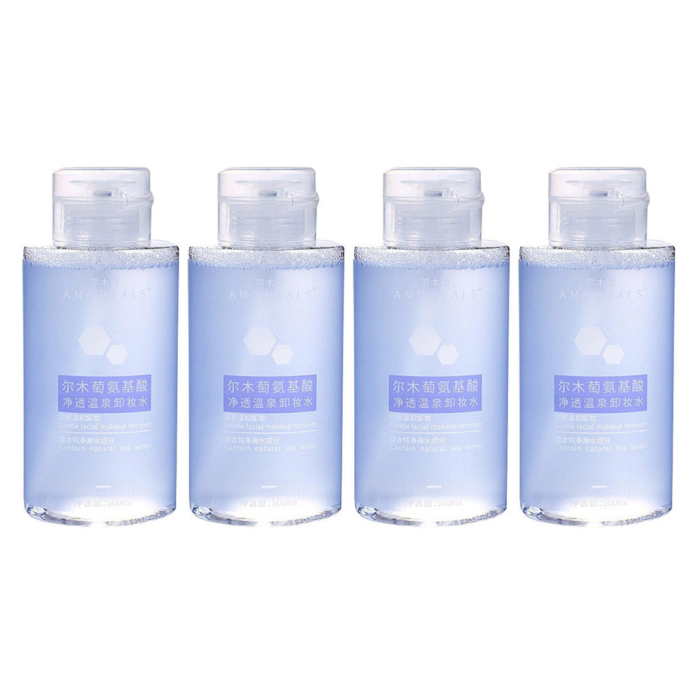 Amortals Amino Acid Thorough Spring Water Makeup Remover Cleanser 500ml X 4pack