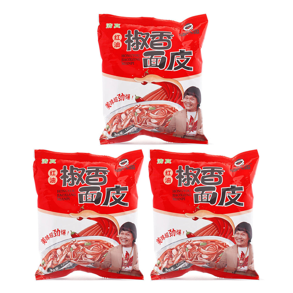 Hichijia Halal Spicy Pepper Noodle Skin 120gX3pack