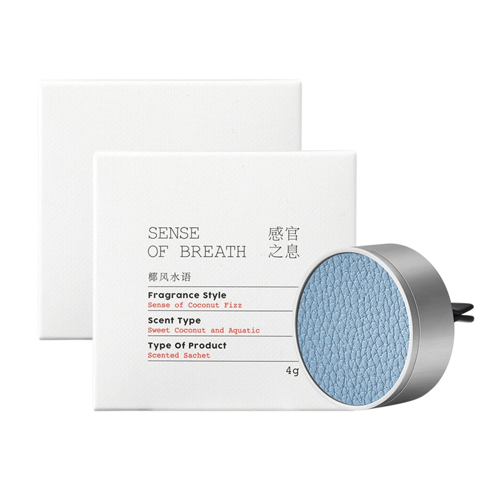 Lifease Sense Series Car Aromatherapy Air Freshener Coconut Water Whisper Refill Size 4g X 2Pack