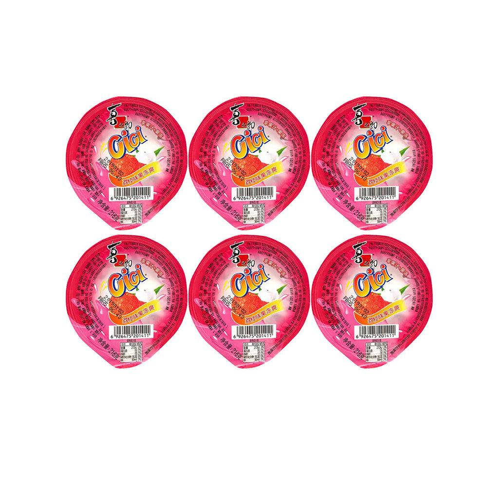 Strong Food Cici Juice Jelly Lychee Flavor 218g X6pack