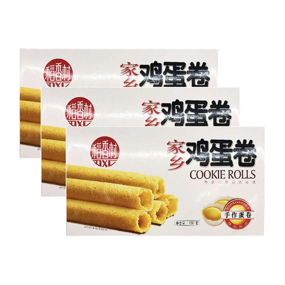 DXC Hometown Egg Roll Original Flavor 150gX3Pack