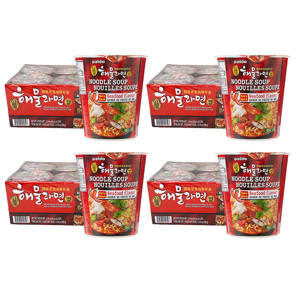 Paldo Royal Octopus Seafood Ramen 390gX4pack