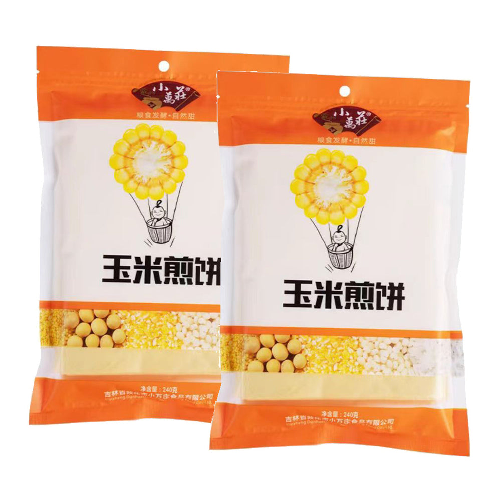 XiaoWanZhuang Corn Pancakes 240g 2pack