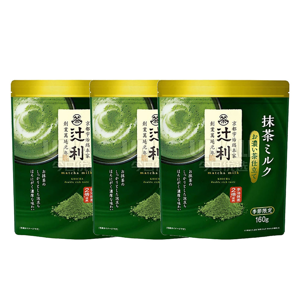 Tsujiri Double Concentration Matcha Powder 160g X3pack