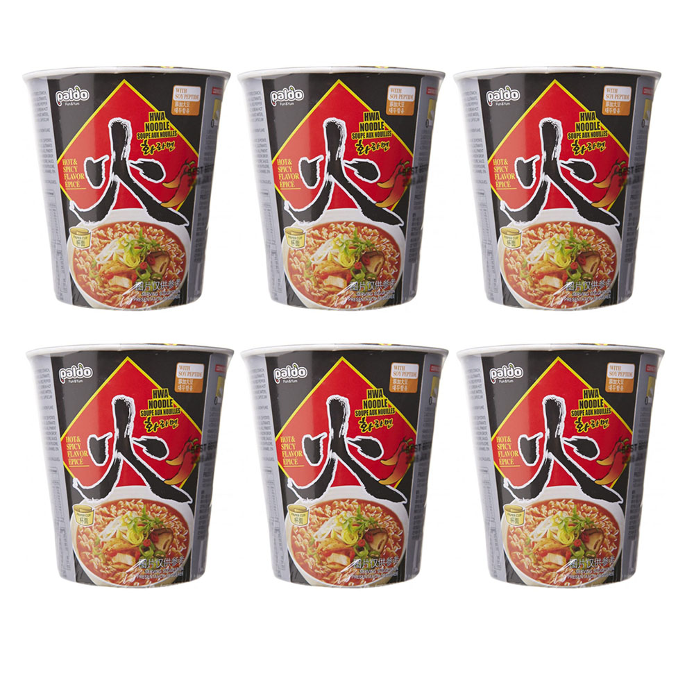 Paldo Royal Hot Pot Cup Noodles 65gX6pack