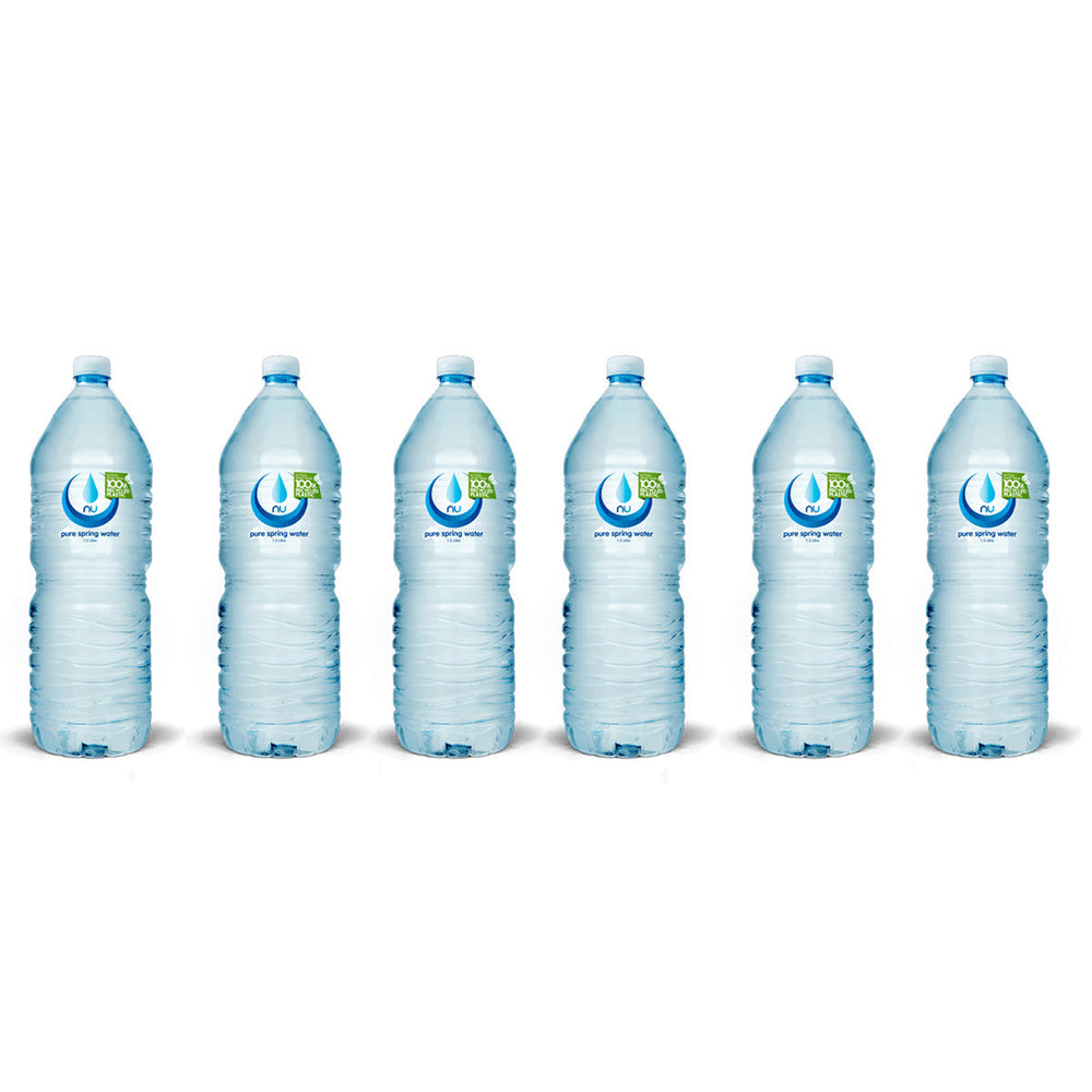 Nu-Pure Pure Spring Water 1.5L X6pack