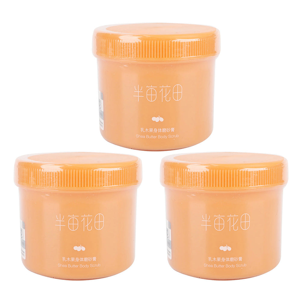 LDG Ultra Deep Cleansing Hydrating and Exfoliating Shea Butter Body Scrub 230g X3Pack