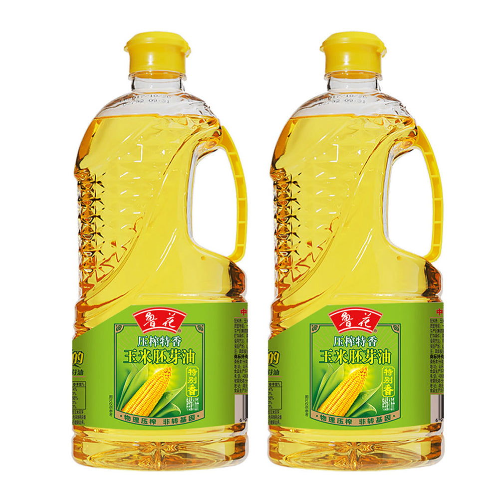 Luhua Non-GMO Cold-pressed Corn Oil 1.6L X2Pack