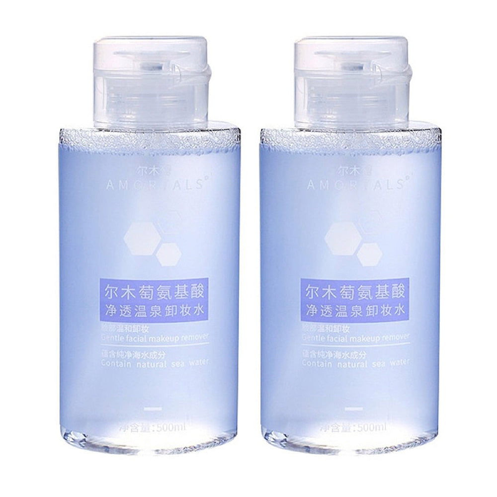 Amortals Amino Acid Thorough Spring Water Makeup Remover Cleanser 500ml X 2pack