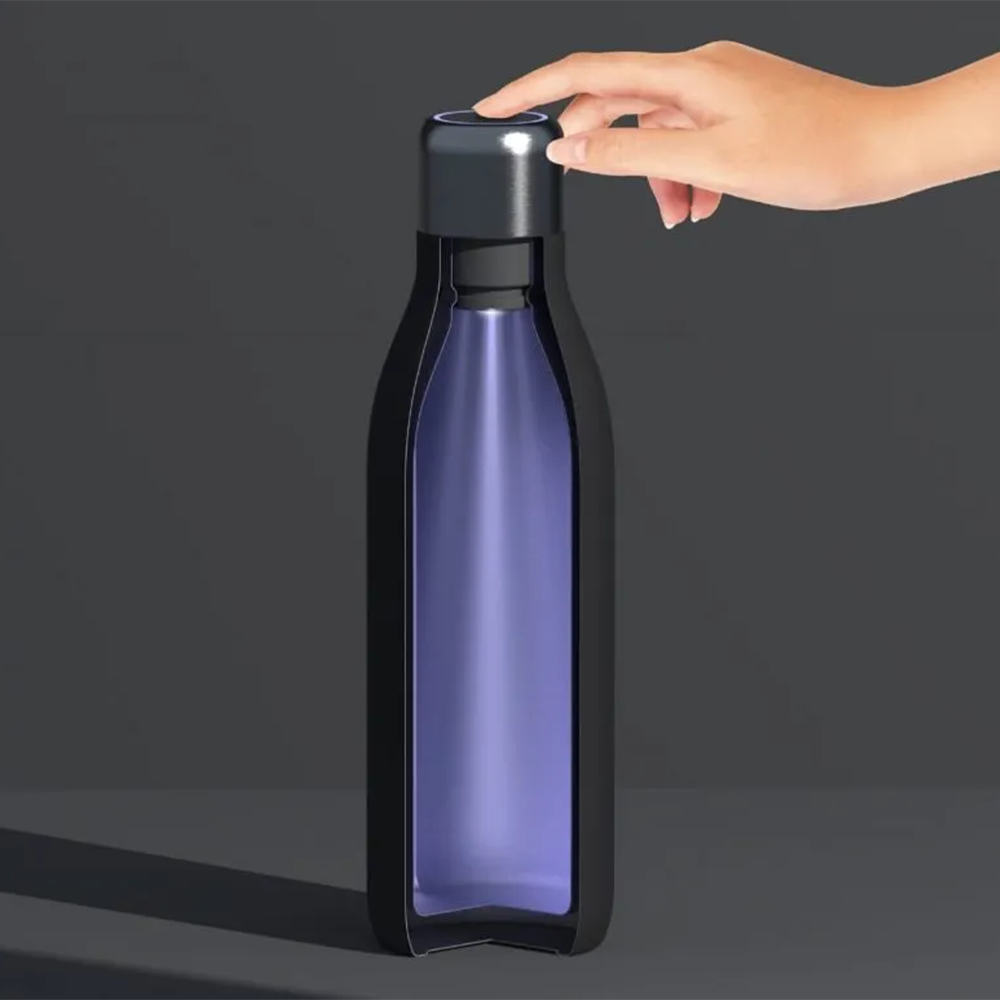 Asobu UV Light Hydro Bottle, 500ml - Blue