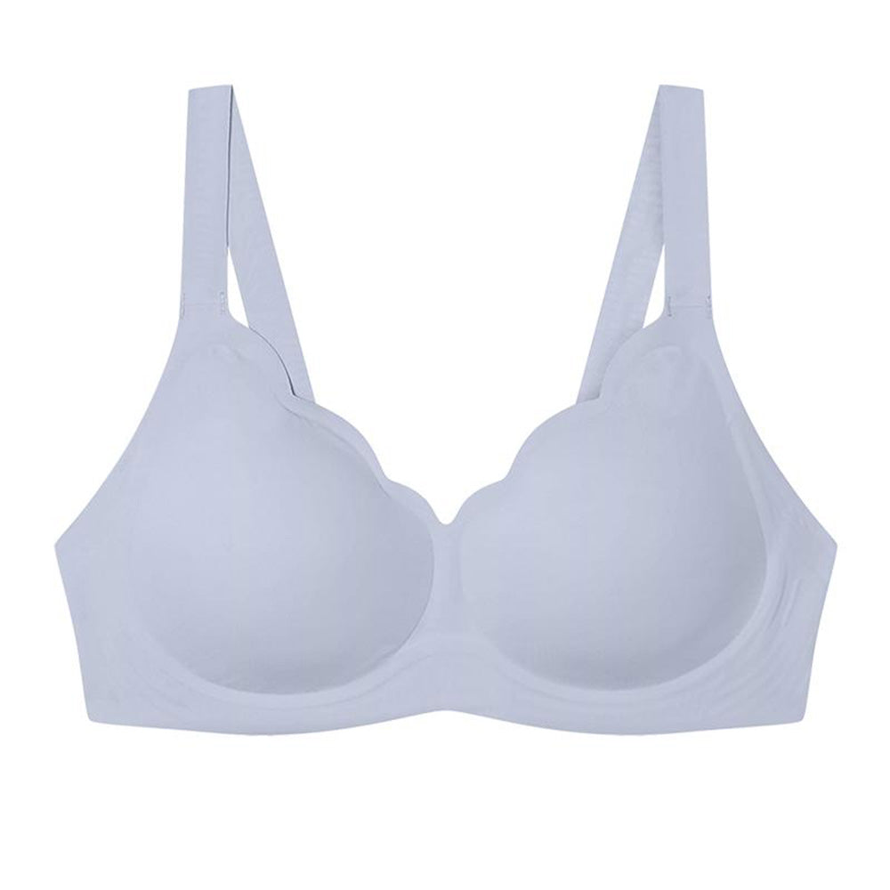 Ubras Soft Support Petal Cup V-Neck Wireless Comfort Bra S X1pack