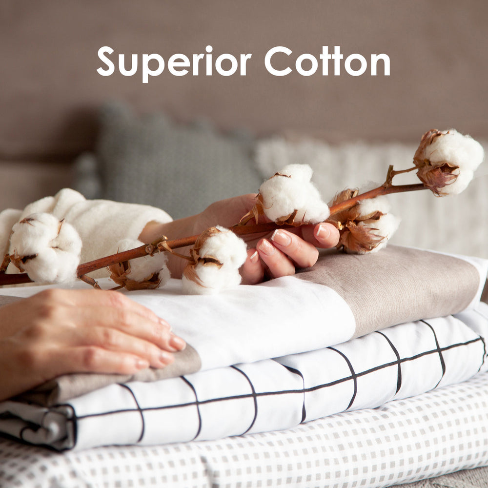 Royal Comfort 1000 Thread Count Cotton Blend Quilt Cover Set Premium Hotel Grade Queen Charcoal