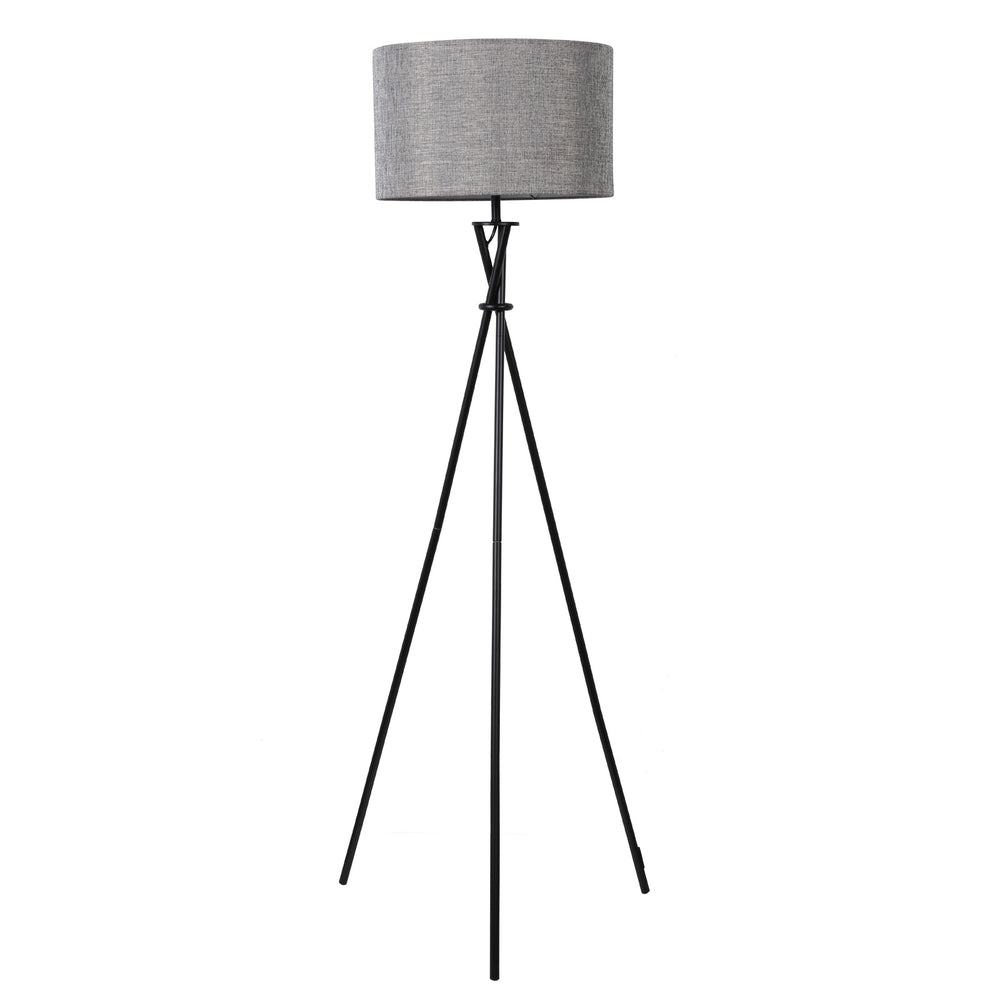 Sherwood Lighting Tripod Floor Lamp Grey