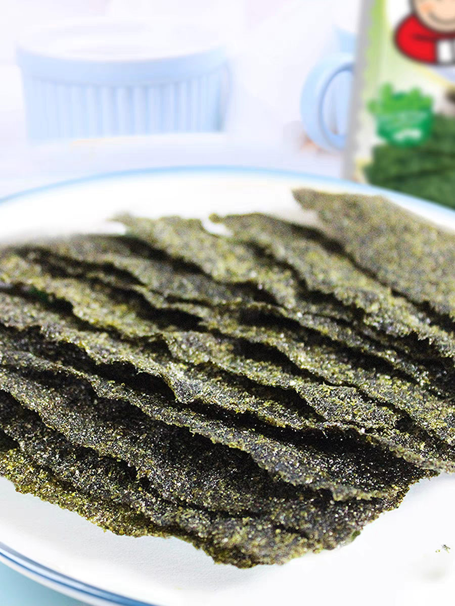 Taokaenoi Crispy Seaweed Spicy Flavor 32gX4Pack