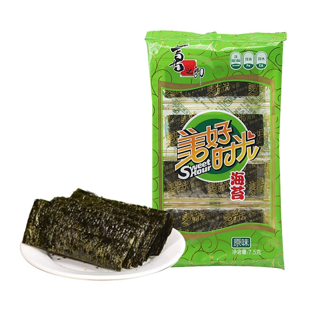 Strong Food Snack Sweet Hour Seaweed Original Flavor 7.5g X3pack