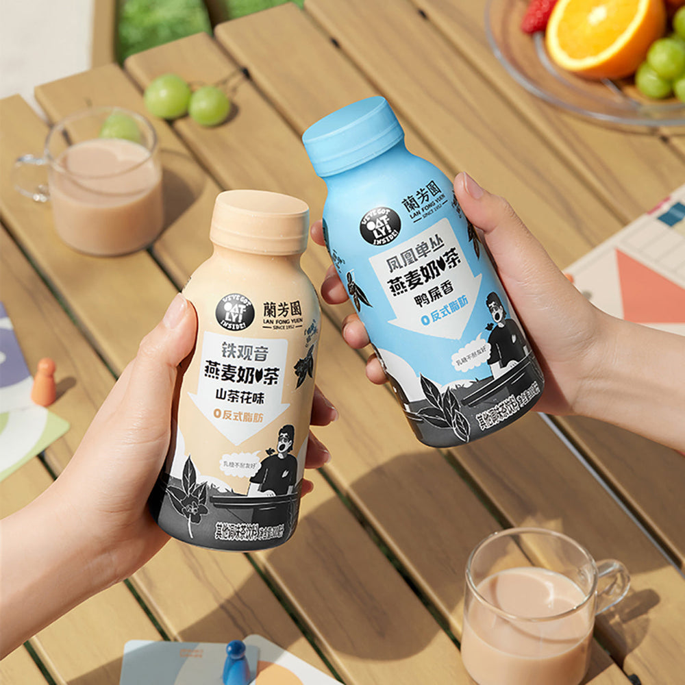 LanFongYuen OATLY Oolong Oat Milk Tea Drink 300ml X3pack