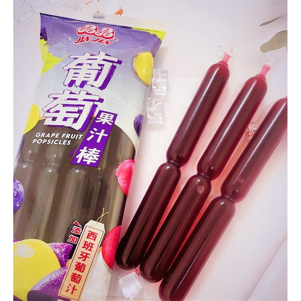 Jinjin Juice Bar Popsicles Grape Flavor 680g X3pack