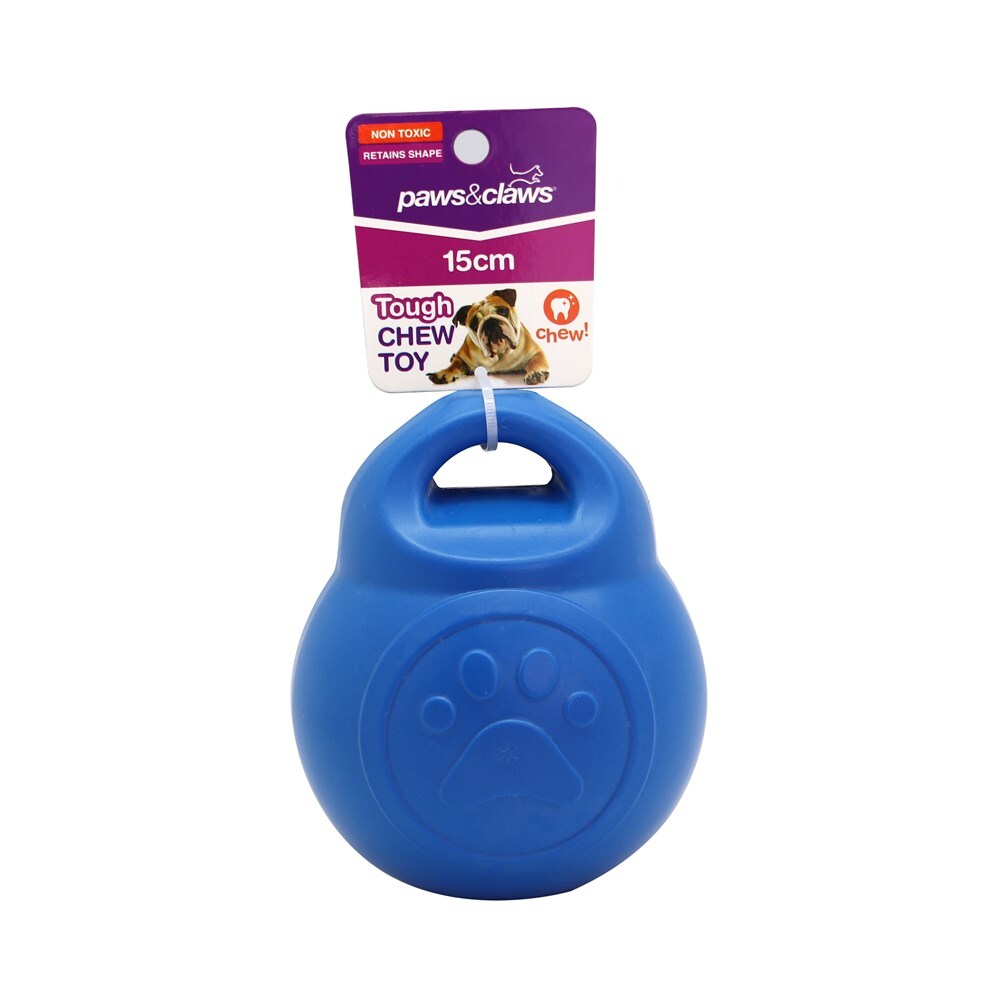 Paws &amp; Claws Super Tuff Floater Ball Pet Toy 15cm Assorted
