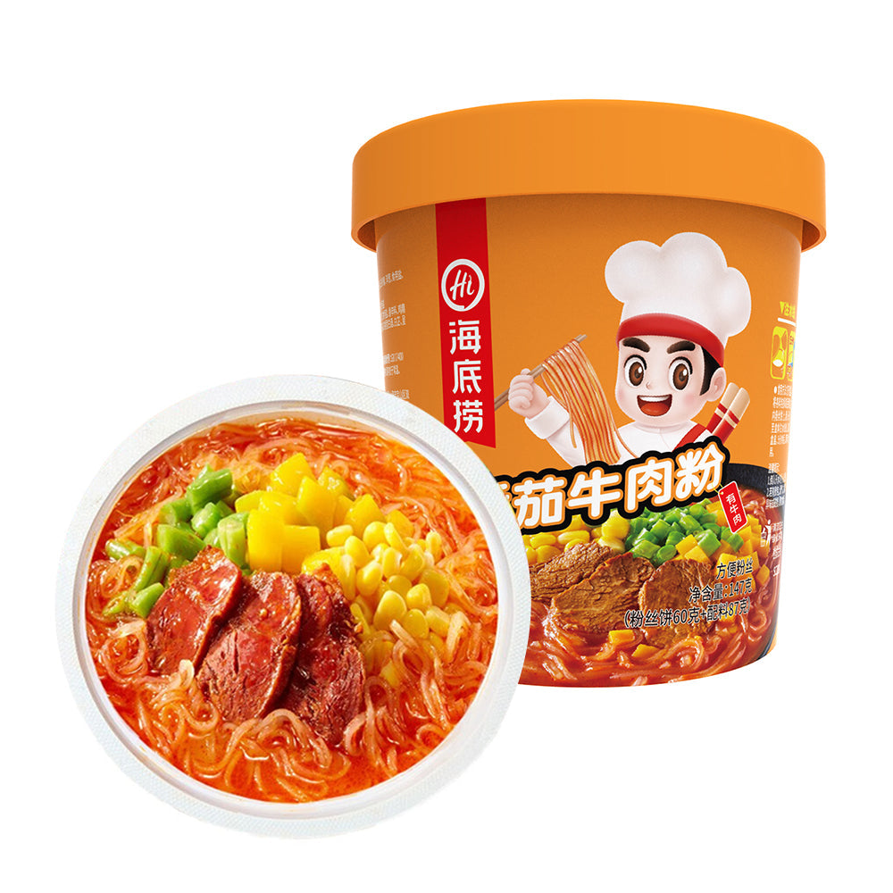 Haidilao Tomato Beef Rice Noodles 119gX6pack