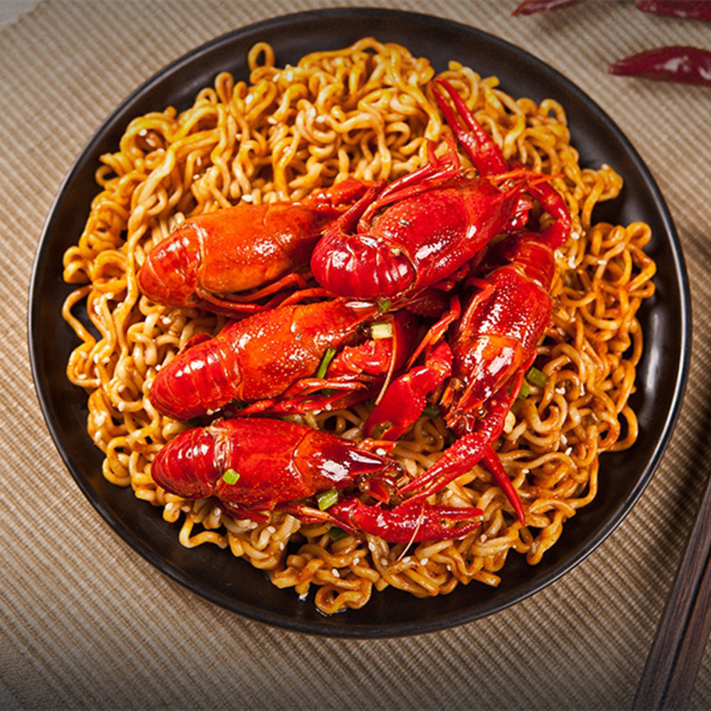 WGDC Spicy Crayfish MiXed Noodles 110gX5bagsX3pack