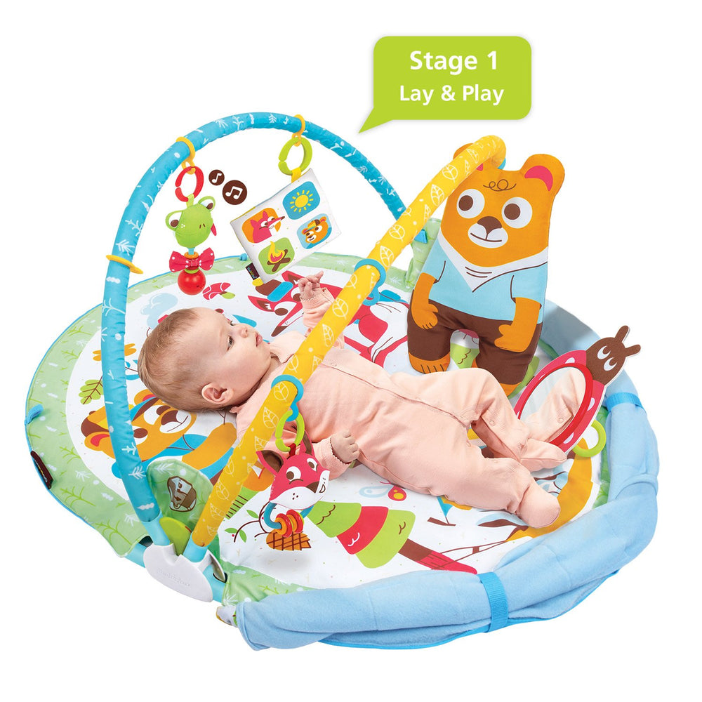 Yookidoo Gymotion Play N Nap Multi-Function Infant Gym