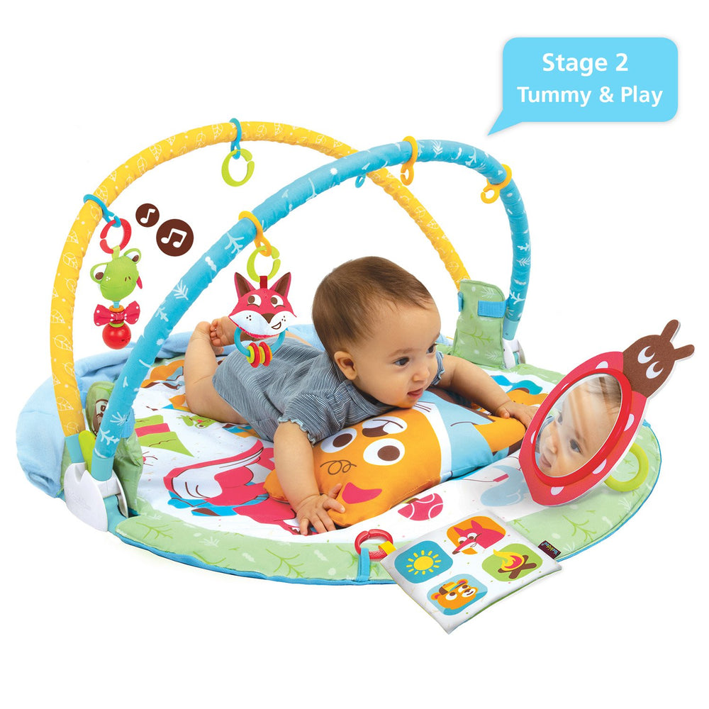 Yookidoo Gymotion Play N Nap Multi-Function Infant Gym