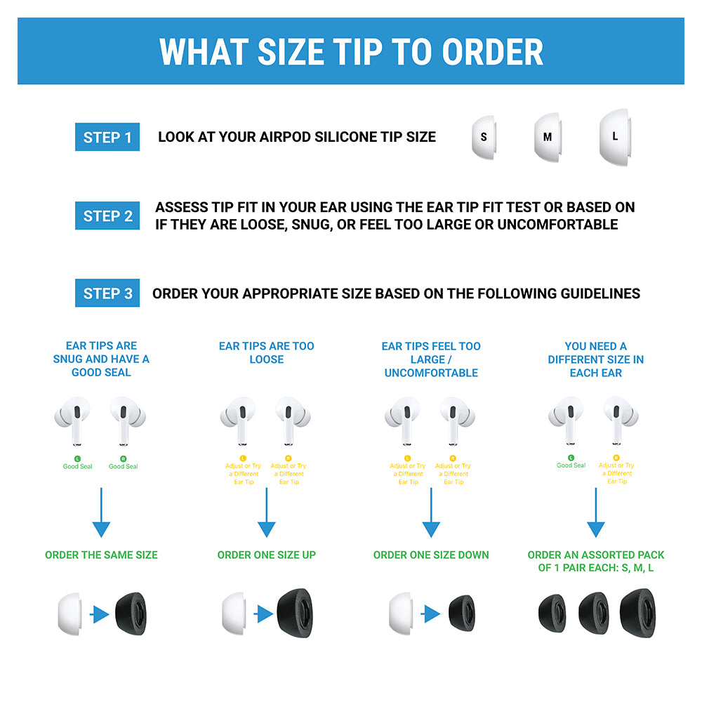 Comply Earphone Tips for Apple Airpods Pro - Large