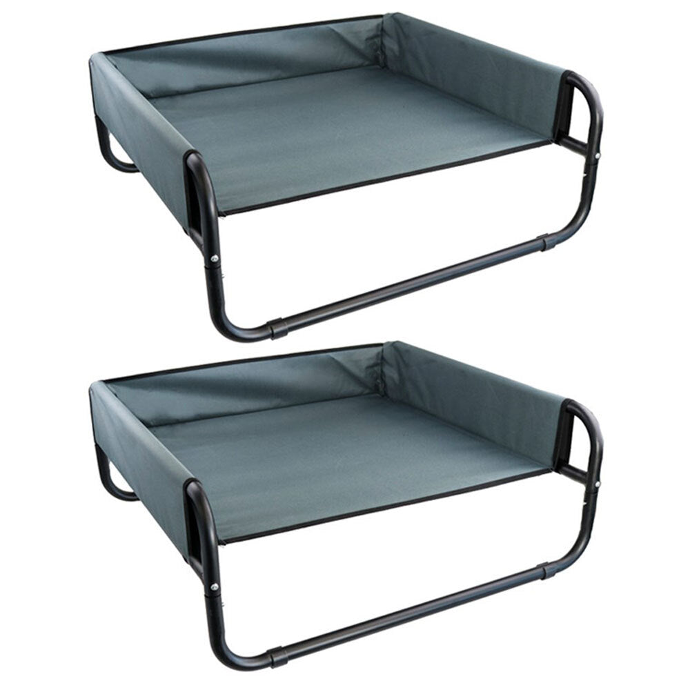 2PK Paws &amp; Claws Elevated Walled Ped Bed - Small